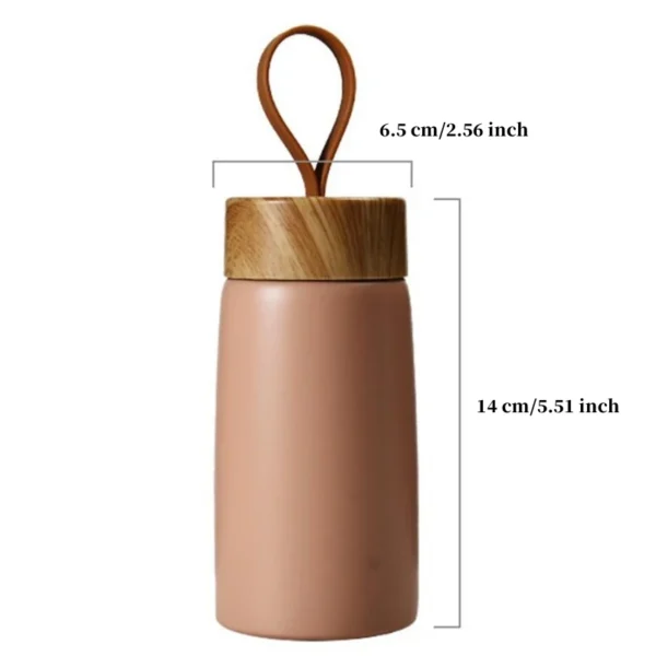 Insulated Coffee Mug 304 Stainless Steel Tumbler Water Thermos Vacuum Flask Mini Water Bottle Portable Travel Mug Thermal Cup - Image 6