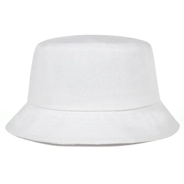 Unisex Solid Color Light Plate Personality Bucket Hats Fishermen Caps Outdoor Casual Cap Men Women Sunscreen Hat - Image 3