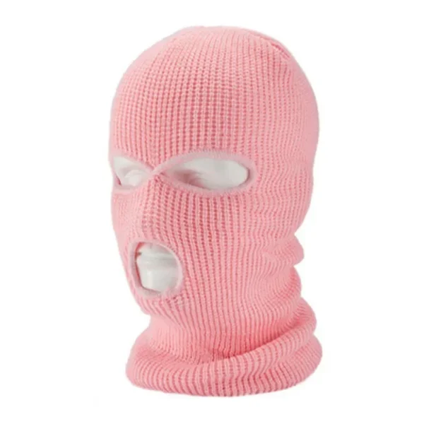 Full Face Cover Ski Mask Hat 3 Holes Balaclava Army Tactical CS Windproof Knit Beanies Bonnet Winter Warm Unisex Caps - Image 3