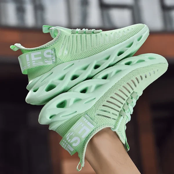 Men Shoes Comfortable Sneakers Breathable Running Shoes For Women Mesh Tennis Sports Shoes Outdoor Air Waling Casual - Image 3