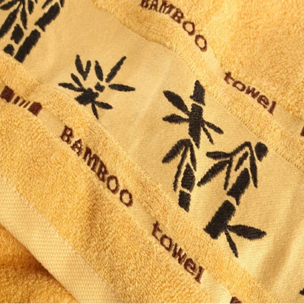 Set of 1/4/6 Bamboo Fiber Towels Sets Home Bath Towels Adults Face Towel Thick Absorbent Luxury Bathroom Towels Toalha De Praia - Image 2