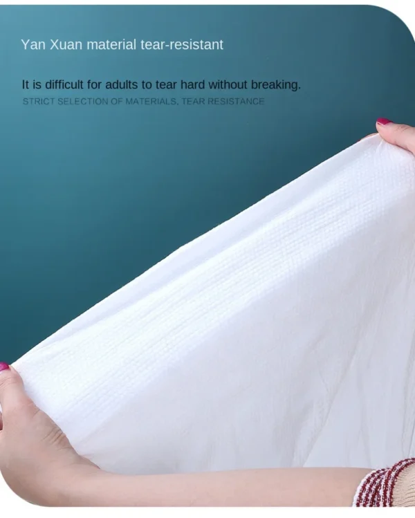 70x140cm Disposable Bath Towels Large Compressed Cotton Thickened Bath Towels Travel Hotel Bath Washable Towels - Image 5