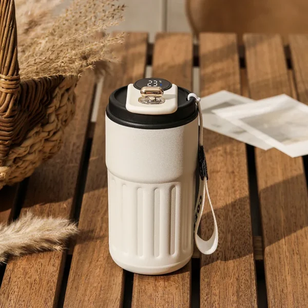 Stainless steel thermos mug display temperature coffee mug smart car water cup gift drinking tools - Image 5