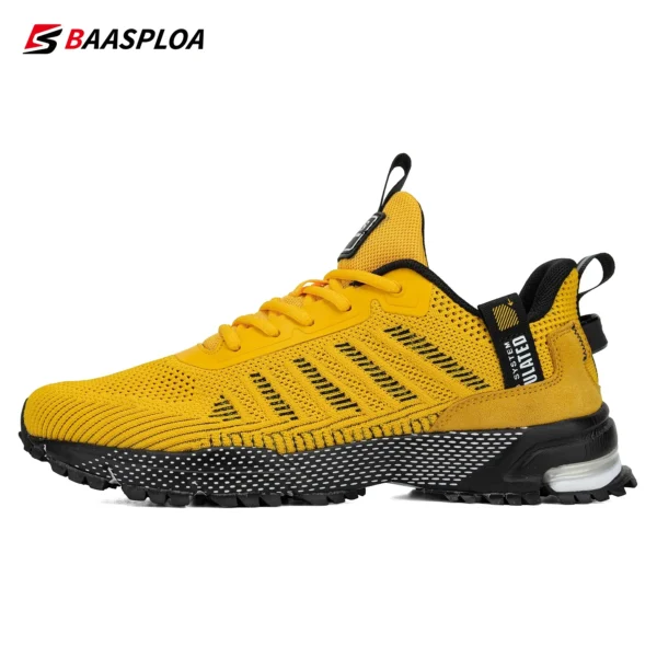 Baasploa Men Running Shoes Lightweight Sneakers Designer Sneaker Male Breathable Tennis Shoe Non Slip 2023 New Sport Shoes - Image 4