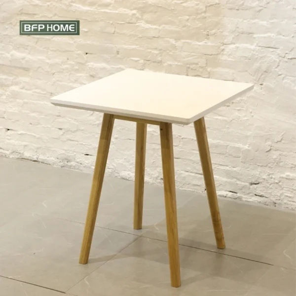 BFP Home Customized Wholesale Nordic Style Dining Table And Chairs Sets Cafe Restaurant Furniture Commercial Furniture Use - Image 6