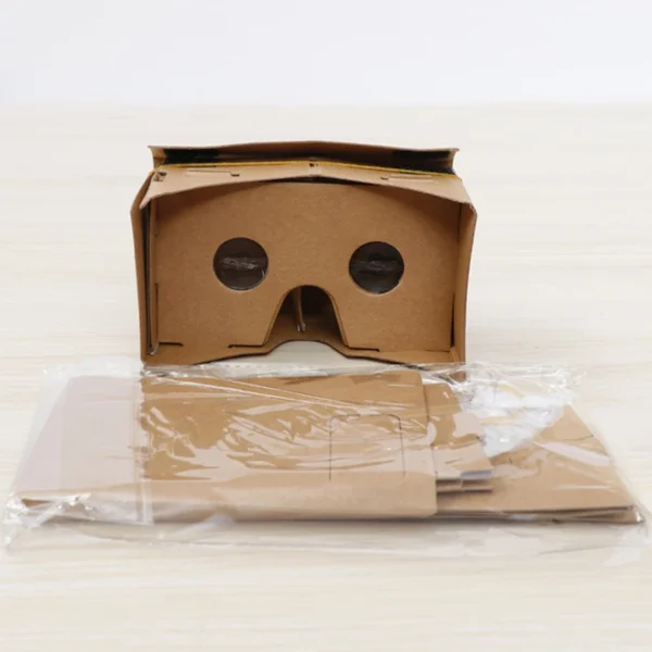 1pc Google Cardboard 3D Vr Virtual Reality Glasses For Android Or Phone NEW VR Model DIY Transform Your Device Into A Big Screen - Image 4