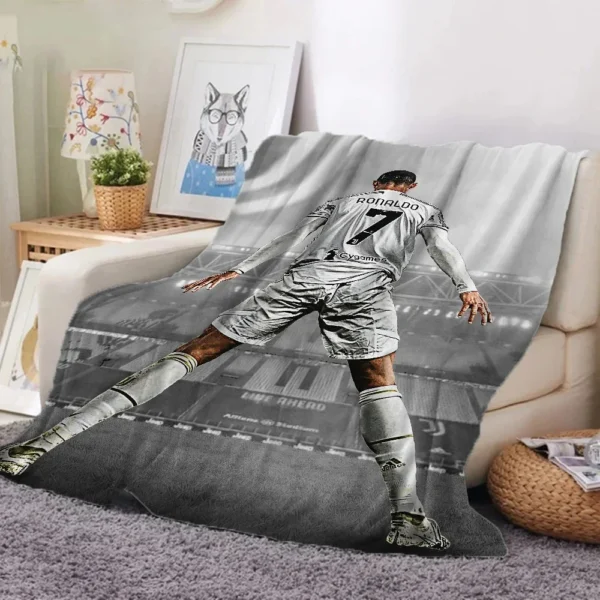 CR7 Cristiano Ronaldo Bohemian Blanket Blankets and Bedspreads Plaid on The Sofa Luxury Cover Cobija Bed Bedspread Throw Nap - Image 3