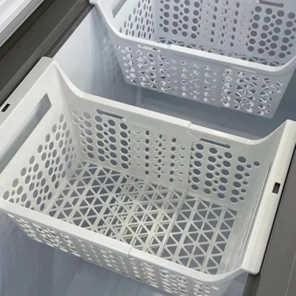 1Pc Basket Odorless Chest Freezer Storage Rack Heavy Load Refrigerator Storage Organizer Kitchen Accessories - Image 4