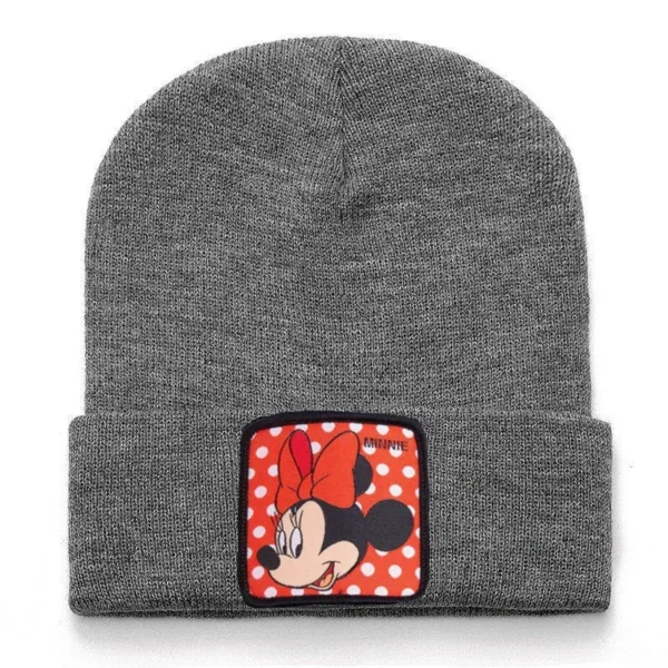 Disney Mickey Donald Beanie High Quality Cotton Casual Beanies for Men Women Warm Knitted Winter Hat Fashion Solid Unisex Cap - Image 6