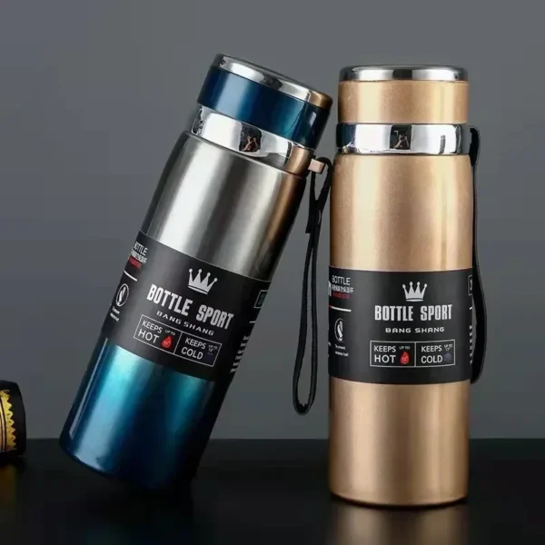 1L Thermal Water Bottle Keep Cold and Hot Water Bottle Thermos for Water Tea Coffee Vacuum Flasks Stainless Steel Thermos Bottle - Image 3