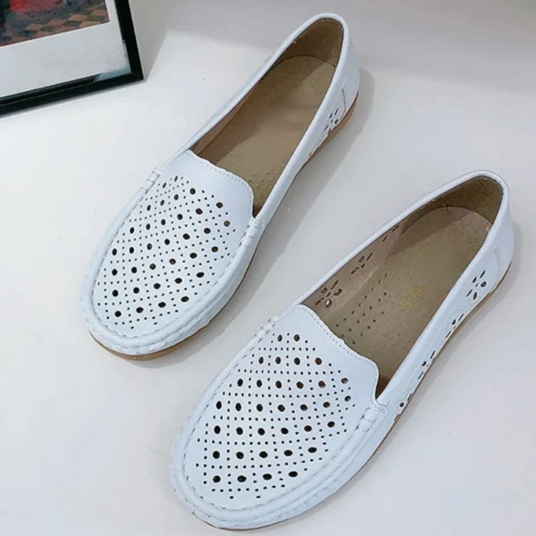 BCEBYL Summer New Fashion Round Toe Nurse Shoes Soft Sole Non-slip Sandals Flat Shoes Breathable Casual Sports Women's Shoes - Image 2