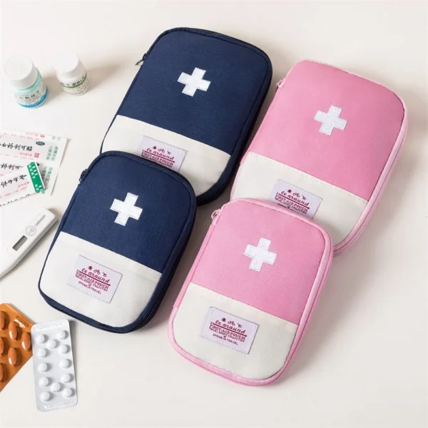 Business Trip Portable Medical Bag Outdoor First Aid Bag Portable Small Medicine Bag Home Storage Bag