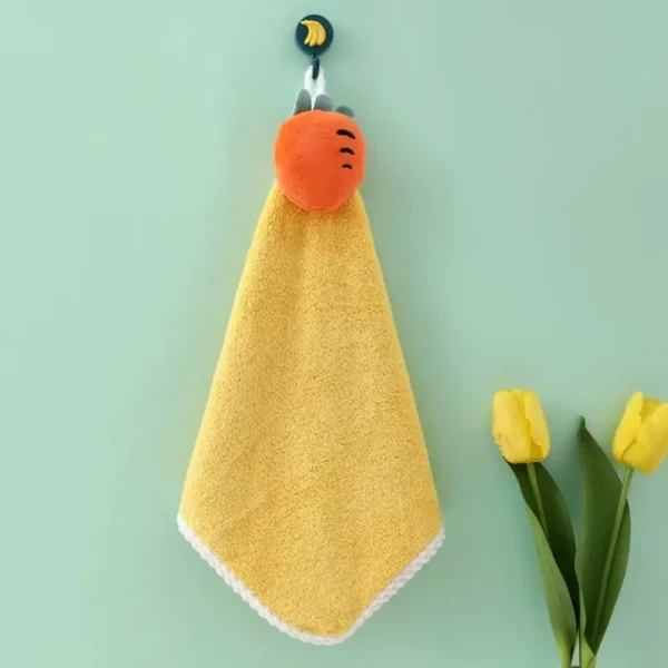 1PCS Cute Hand Towels for Kids Baby Microfiber Fingertip Towels Super Absorbent Hand Towels for Infant, Suitable For Bathroom - Image 6