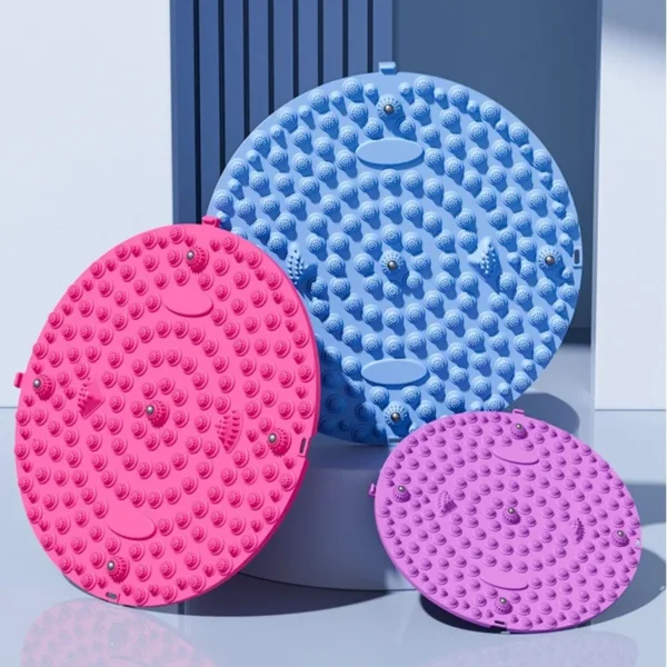 Gym equipment Foot massage pad, round, thick, foot stepping pad Fitness Pedal - Image 5