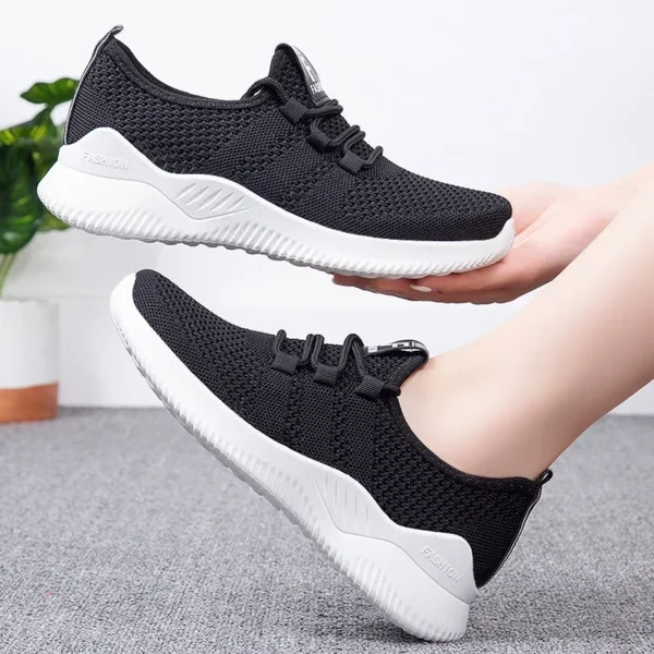 2023 Women's Casual Sneakers Summer Comfortable Breathable Platform Shoes Fashion Women Versatile Lace-up Shoe ?ܧ?????ӧܧ? ?ا֧ߧ?ܧڧ? - Image 2