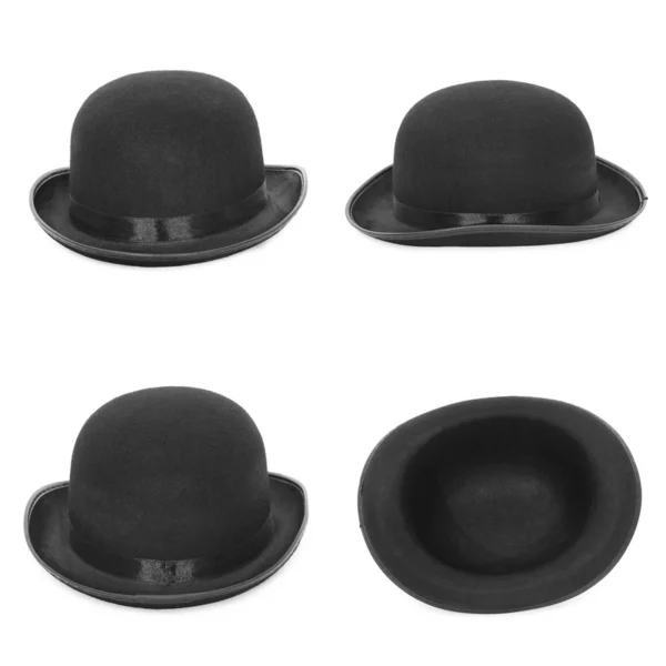 Halloween Men Women Magician Hats Cap Gentleman Jazz Hat Top Hat Black Red Party Bowler Hat - Image 2