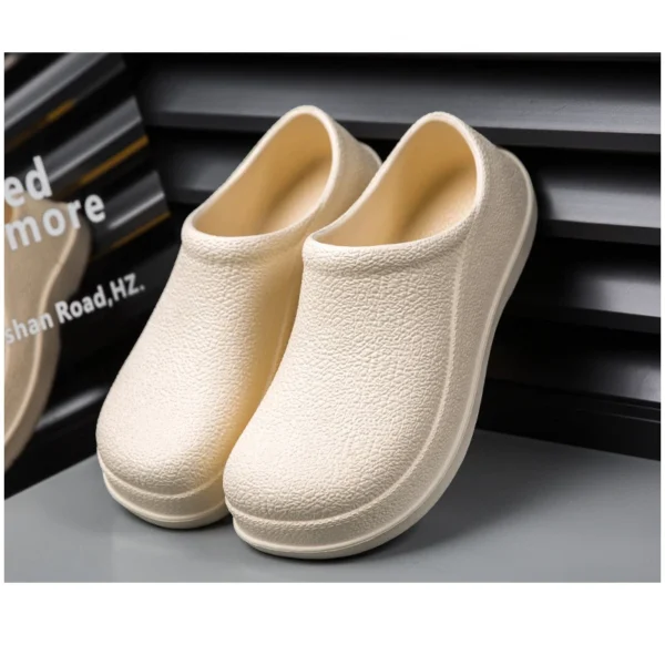 Men Chef Shoes Man Summer Beach Slippers Water-proof Oil-proof Kitchen Shoes Non-slip Garden Clogs Hotel Work Shoe EVA Sandal - Image 6