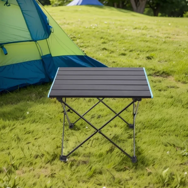 Ultralight Portable Folding Camping Table High Strength Aluminum Alloy Foldable Outdoor Dinner Desk For Garden Party Picnic BBQ - Image 3