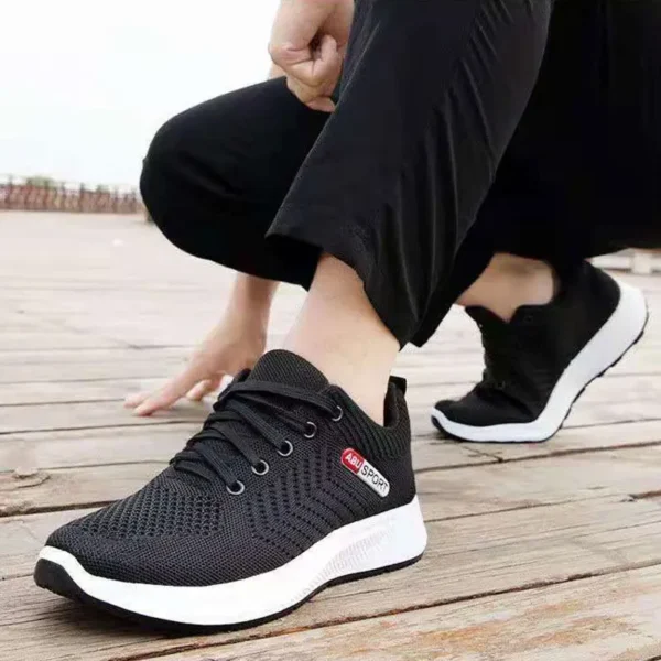 2025 men's casual sports shoes, fashionable and breathable outdoor running sports shoes, comfortable summer walking shoes, men's - Image 6