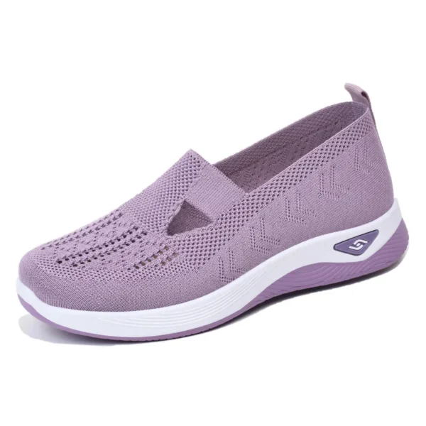 Summer New Comfort Casual Women's Shoes Fashion Soft Sole Breathable Hollow Out Flat Shoes for Women Zapatos De Mujer - Image 6