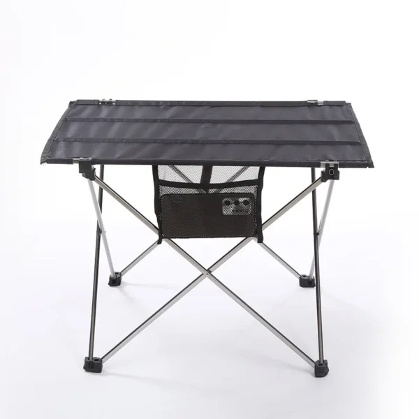 76x56x52CM Outdoor Aluminum Alloy Folding Table Casual Mesh Beach Table Portable Barbecue Picnic Table - Image 2