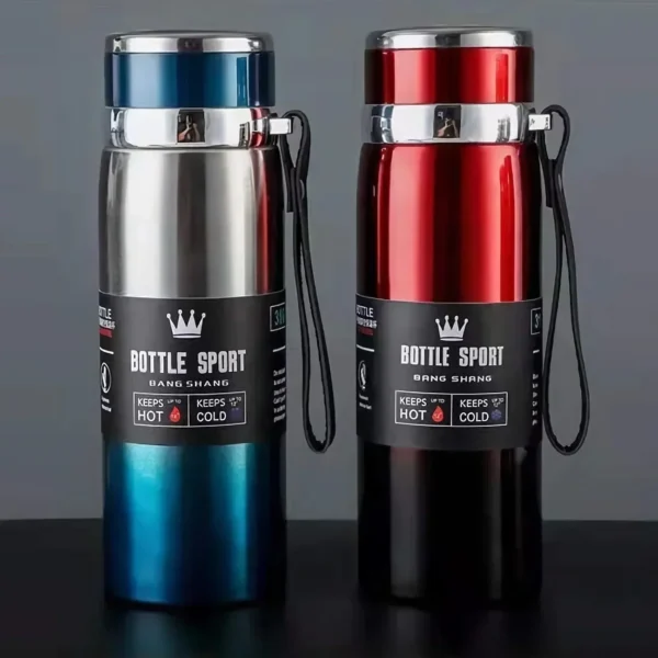 1L Thermal Water Bottle Keep Cold and Hot Water Bottle Thermos for Water Tea Coffee Vacuum Flasks Stainless Steel Thermos Bottle - Image 2