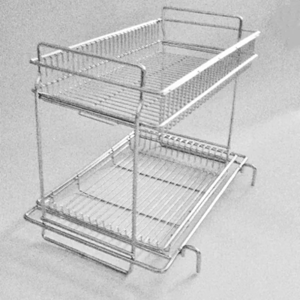 IGT Drainage Basket Rack Side Hanging,Stainless Steel Desktop Storage Rack, Detachable IGT Table Accessories, Outdoor Camping - Image 5