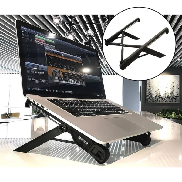 Laptop Desk Stand Foldable Tray Holder Riser for   10. to 18.4"