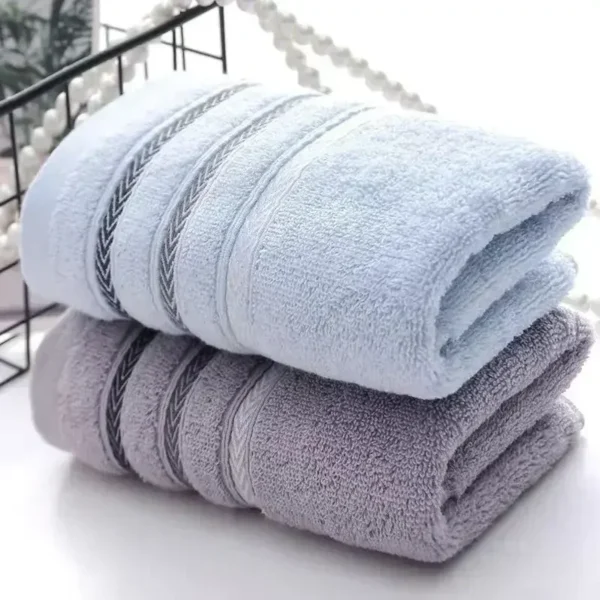 1/2/4pcs Face Towel Absorbent Pure Hand Face Cleaning Hair Shower Microfiber Towels Bathroom Home Hotel for Adults - Image 2