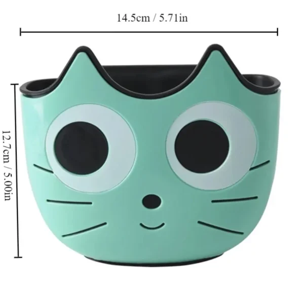 1Pc Cartoon Cat Creative Sink Drainage Bag Kitchen Storage And Hanging Basket Storage And Drainage Rack Hanging Bag - Image 6