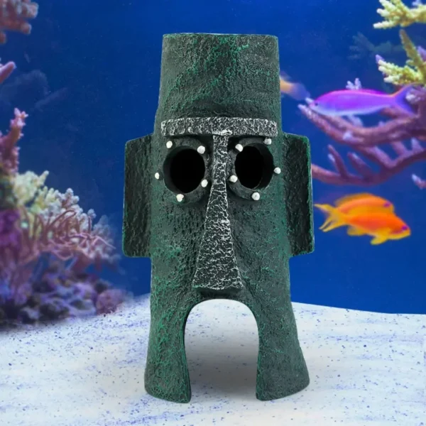 CuteAquarium Resin Castle Fish Tank Decorations Castle Tower Ornaments Fish Tank Hiding Cave Aquarium Accessories Decoration - Image 3