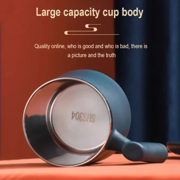 304 Stainless Steel Mug HighValue Coffee Mug Portable Office Heat Insulated Student Water Cup Stainless Steel Cup Insulation - Image 3