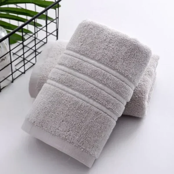 1/2/4pcs Face Towel Absorbent Pure Hand Face Cleaning Hair Shower Microfiber Towels Bathroom Home Hotel for Adults - Image 3