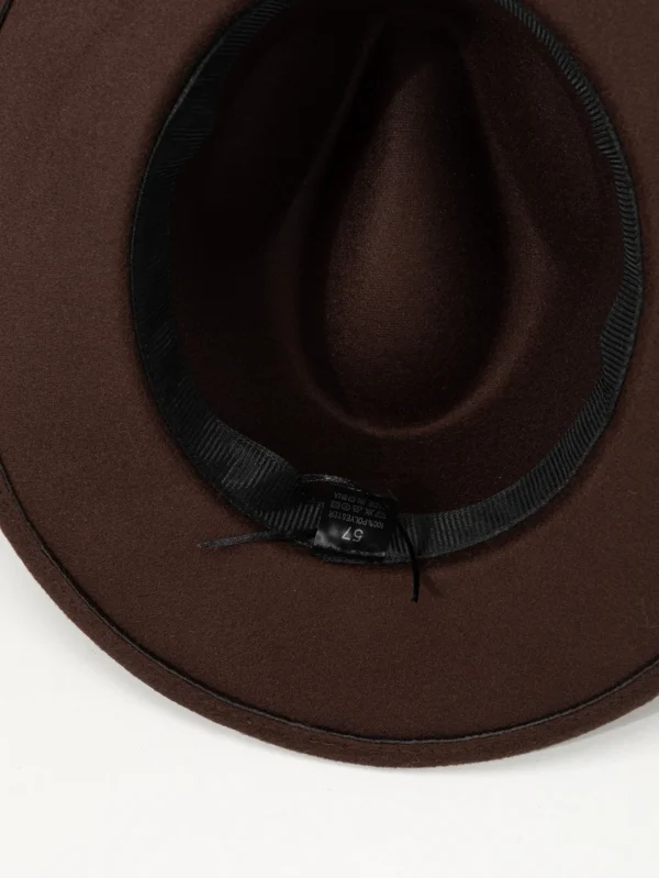 New Fashion Elegant Jazz Hat Woolen Hat Women's Spring Autumn Winter Woolen Fabric Vintage Literature Peaked cap - Image 2