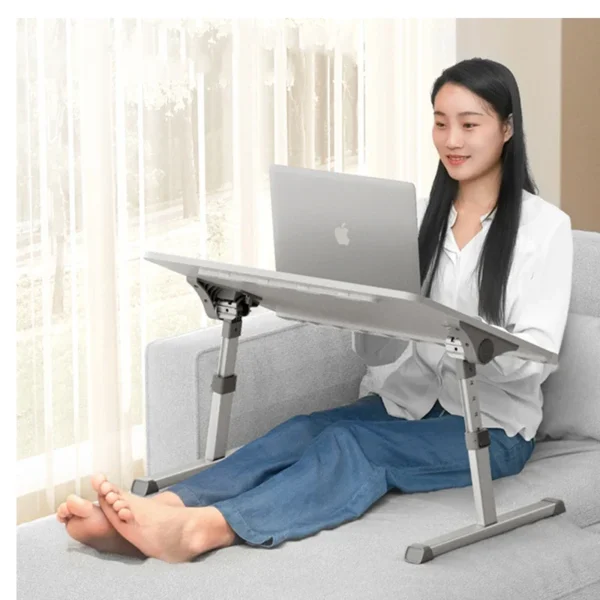 Portable Folding Laptop Computer Table Suitable for Bed Sofa Non-slip Household Furniture Small Computer Table