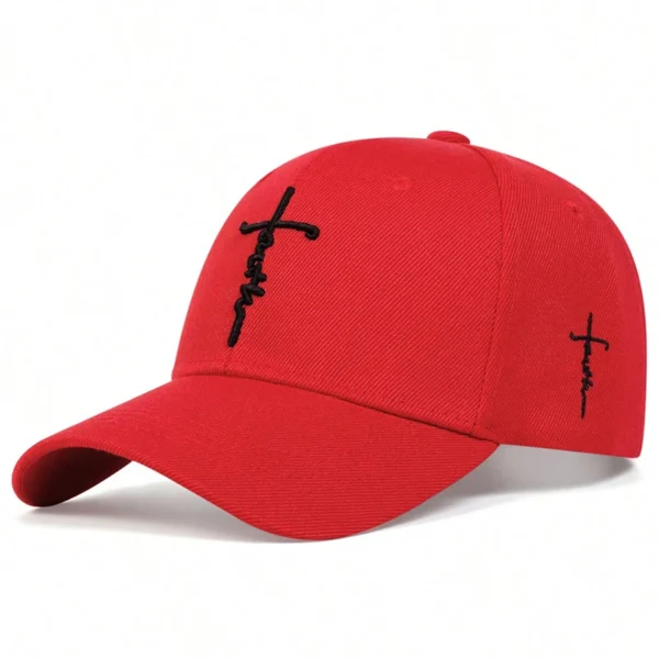 Fashion Faith Embroidery Baseball Cap Men Women Spring Summer Sun Hats Cotton Snapback Hat Unises Hip Hop Trucker Caps Gorras - Image 5