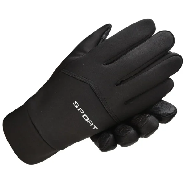 Winter Outdoor Sports Running Glove Warm Touch Screen Gym Fitness Full Finger Gloves For Men Women Knitted Magic Gloves - Image 4