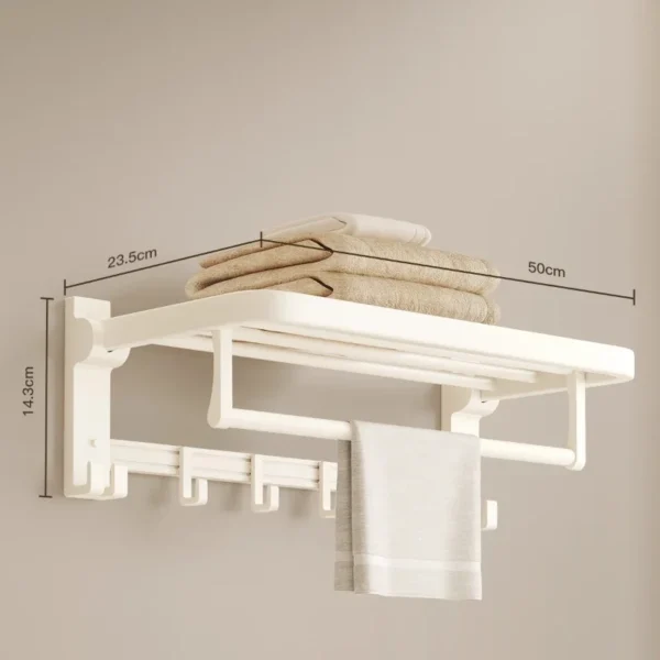 Complete Bathroom Furniture Bathrooms Tool Shower Storage Multifunction Luxury Towel Rack Karta Kualkita Set Hanging Accessories - Image 2