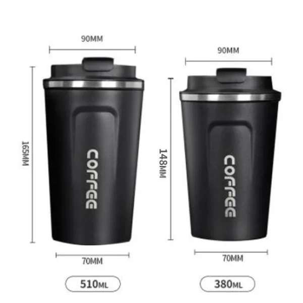 Stainless Steel Smart Coffee Tumbler Thermos Cup with Intelligent Temperature Display Portable Travel Mug 380ml 510ml - Image 6