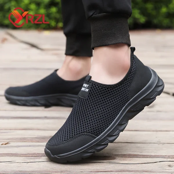 YRZL New Running Shoes for Men Breathable Sports Shoes Lightweight Fashion Summer Breathable Sneakers for Men Plus Size 38-46 - Image 6