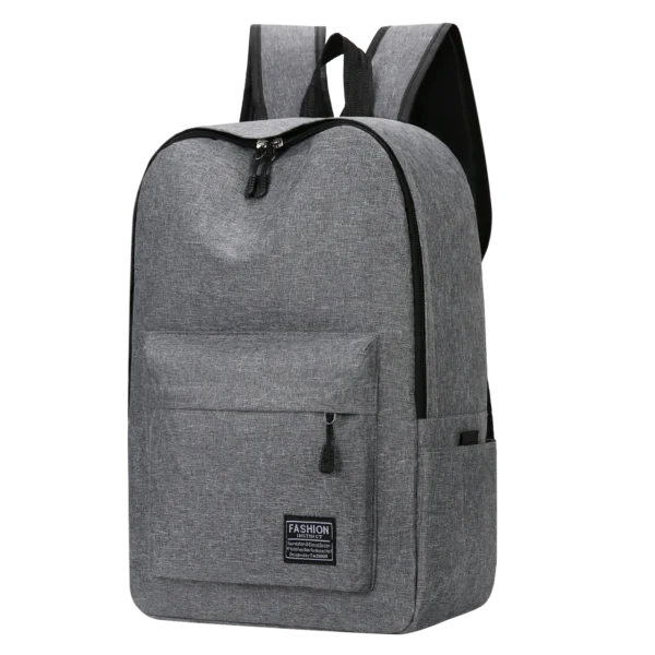 15 inches Versatile Backpack Trendy Washable Oxford Cloth Computer Bag Black Grey Blue Red School Student Backpack Unisex - Image 3