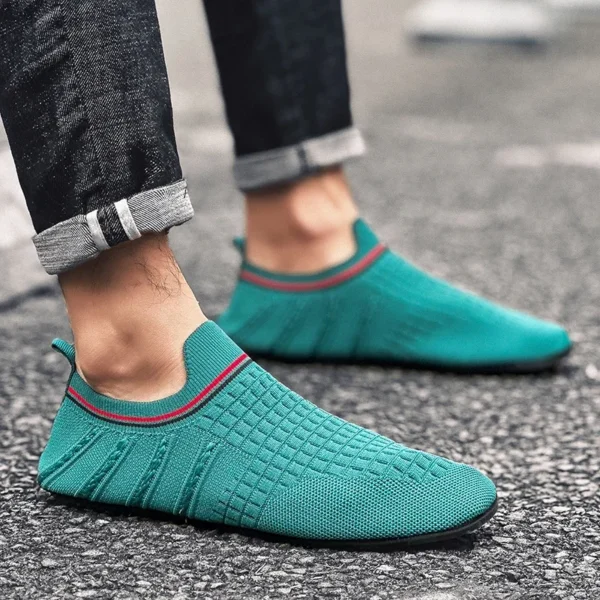 Fashion Outdoor Men Shoes Slip on Men's Casual Shoes Summer High Quality Mesh Sneakers Lightweight Breathable Male Walking Shoe - Image 6