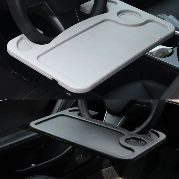 Newest Portable Car Table Steering Wheel Car Laptop Computer Desk Mount Stand Coffee Goods Tray Board Dining Table Holder - Image 3