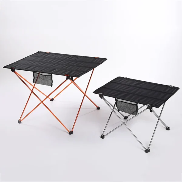 76x56x52CM Outdoor Aluminum Alloy Folding Table Casual Mesh Beach Table Portable Barbecue Picnic Table - Image 5