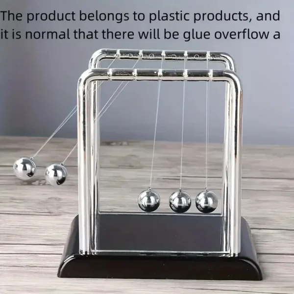 Newton's Cradle Balance Steel Ball Teaching Supplies Physics Science Pendulum Desktop Toys Stress Relief Gifts Home Decoration - Image 6