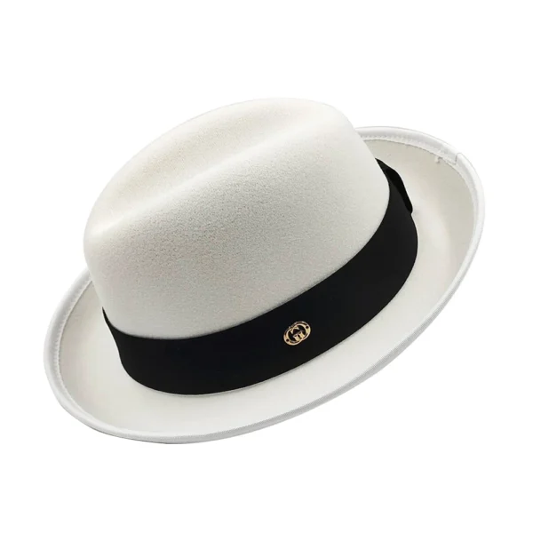 NEW Pork pie hat brim men women Fedora classic gentleman bowler hat cosplay derby bowler English hat panama jazz hat wholesale