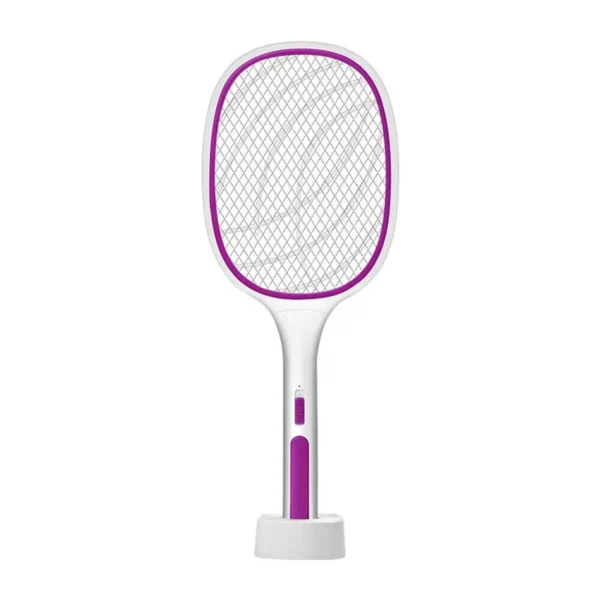 Xioami 3 IN 1 Electric Flies Swatter Killer Light Fly Zapper Racket Rechargeable Mosquito Trap Racket Anti Insect Bug Zapper - Image 6