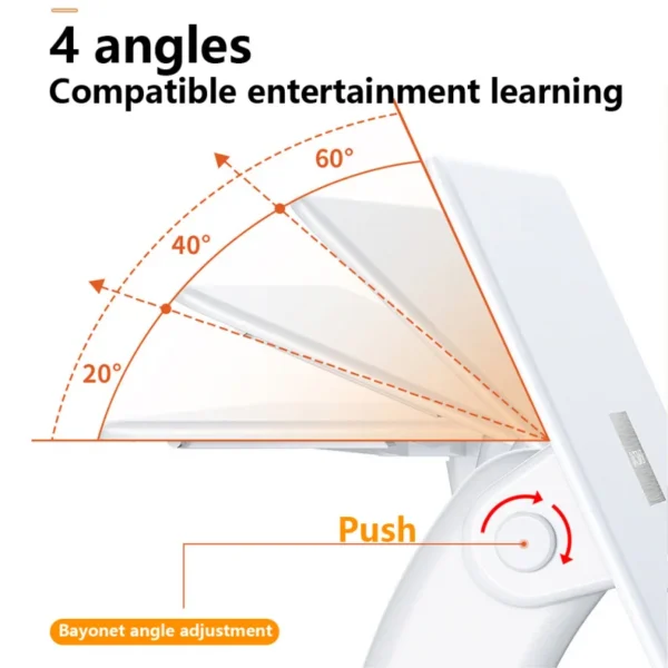 Portable Laptop Stand Desk Laptop Table Book Notebook Folding Bed Table Multi Function Learning Reading Heightening Bracket - Image 5