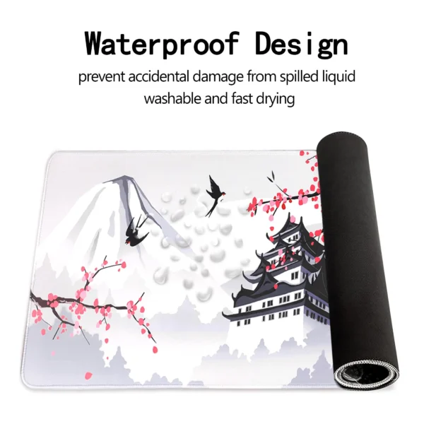 Large mouse pad xxl rubber keyboard mouse carpet anti-slip gamer mouse pad laptop mouse pad - Image 2