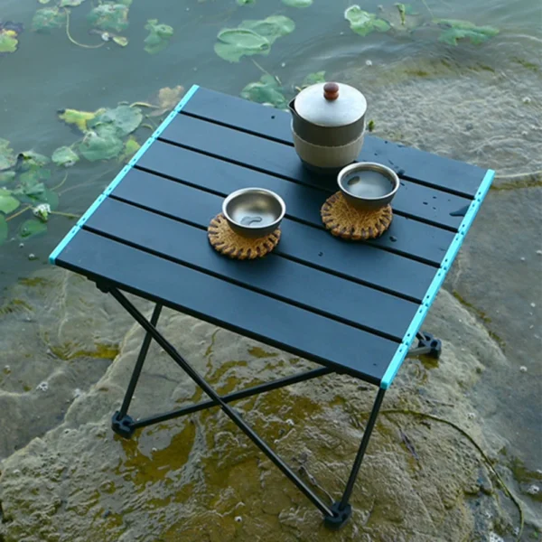 Foldable Table Portable Folding Tables Camping Desk Ultralight Aluminum Alloy Coffe Tables Hiking Fishing Supplies Barbecue - Image 3